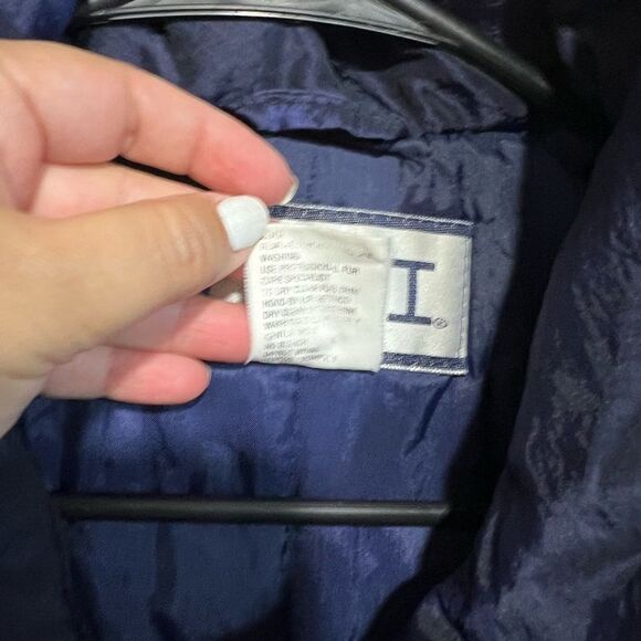 IZZI Vintage Coat Size S Purple Green - Picture 6 of 7